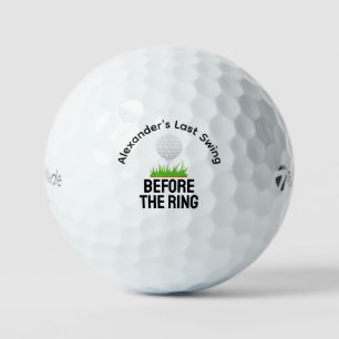 Benutzerdefinierte Junggesellenabschied Lustiger G Golfball