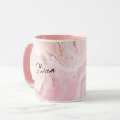 Benutzerdefinierte Kaffee-Tasse mit Textbenutzerde Tasse (Vorderseite Links)