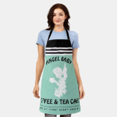 Benutzerdefinierte Kaffeecafé-Engelsapotheke-Mitar Schürze (Getragen)