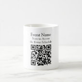 Benutzerdefinierte Kaffeeumschläge mit QR-Code für Kaffeetasse (Mittel)