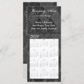 Benutzerdefinierte Kalenderrackkarte, Werbegeschäf (Vorne/Hinten)