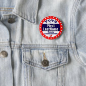 Benutzerdefinierte Kampagne County Commissioner Button (Beispiel)
