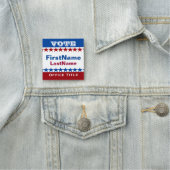 Benutzerdefinierte Kampagnen-Vorlage Namensschild (Beispiel)