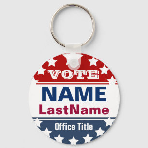 Benutzerdefinierte Kampagnen-Vorlage Schlüsselanhänger