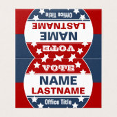 Benutzerdefinierte Kampagnenvorlage (Außenseite Aufgefaltet)