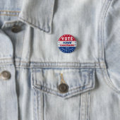 Benutzerdefinierte Kampagnenvorlage für Wahlen Button (Beispiel)