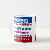 Benutzerdefinierte Kampagnenvorlage Kaffeetasse (Vorderseite Links)