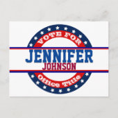 Benutzerdefinierte Kampagnenvorlage Postkarte (Vorderseite)