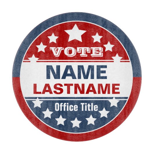 Benutzerdefinierte Kampagnenvorlage Schneidebrett (Vorderseite)