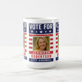 Benutzerdefinierte Kampagnenwahl Kaffeetasse (Mittel)