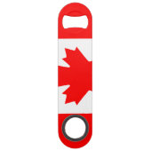 Benutzerdefinierte kanadische Flagge Pro Speed Fla Flaschenöffner (Vorderseite)