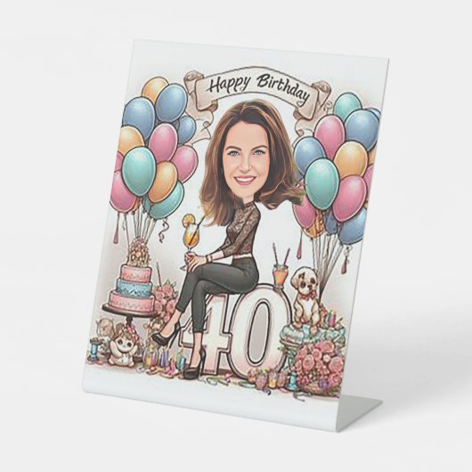 "Benutzerdefinierte Karikatur - Schicken Sie Ihr F Sockelschild (Vorderseite)