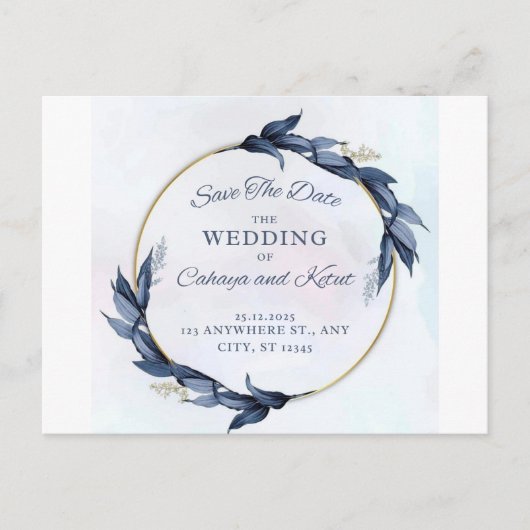 Benutzerdefinierte Karte für bedeutsame Momente (Vorderseite)