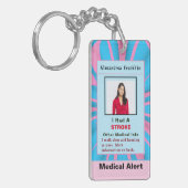 Benutzerdefinierte Karte für den medizinischen War Schlüsselanhänger (Vorderseite links)