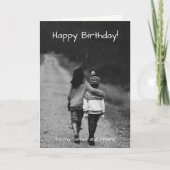 Benutzerdefinierte Karte für ein Kümmernd Geschwis (Vorderseite)