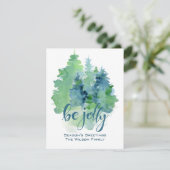 Benutzerdefinierte Karte für Frohe Festtage von Wa (Stehend Vorderseite)