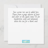 Benutzerdefinierte Karte Transplantation Organspen (Rückseite)