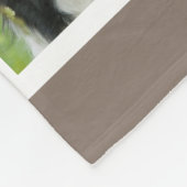 Benutzerdefinierte Katzen- und Hundebrücken-Fotos Fleecedecke (Ecke)