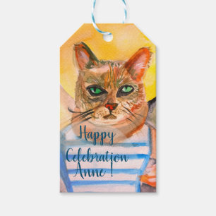 Benutzerdefinierte Katzenpersonalisierung Geschenkanhänger
