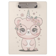 Benutzerdefinierte Kawaii-Einhorn-Bär-Gesichts-Blu