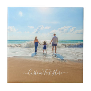Benutzerdefinierte Keramik für Foto und Text Fliese