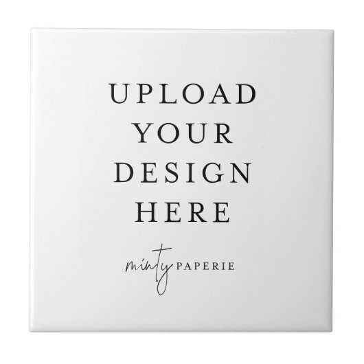 Benutzerdefinierte Keramik - Machen Sie es selbst Fliese (Vorderseite)