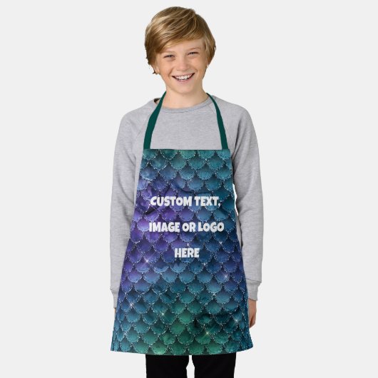 Benutzerdefinierte Kids-Schürze, erstellen Sie Ihr Schürze (Getragen)