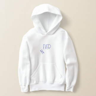 Benutzerdefinierte Kinder Hoodie mit minimalistisc