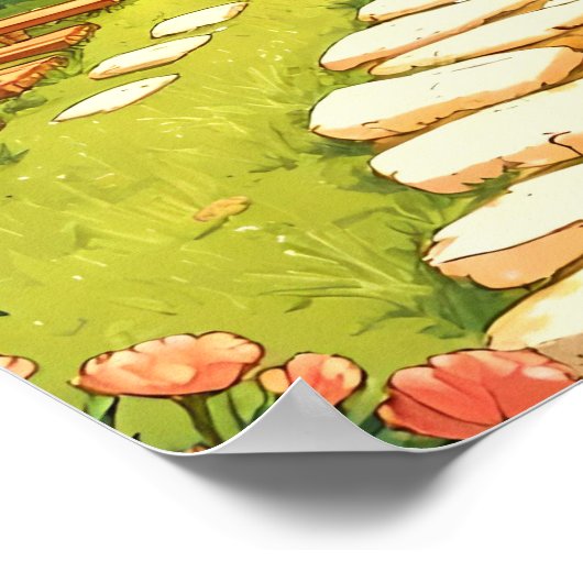 Benutzerdefinierte Kinder Poster (Ecke)