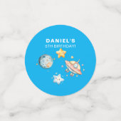 Benutzerdefinierte Kindergeburtstag-raumbezogene K Konfetti (Klein Vorderseite)