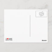 Benutzerdefinierte Kitty-Katze Postkarte (Rückseite)