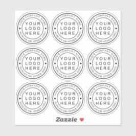 Benutzerdefinierte Klarstellung des Circle Busines Aufkleber