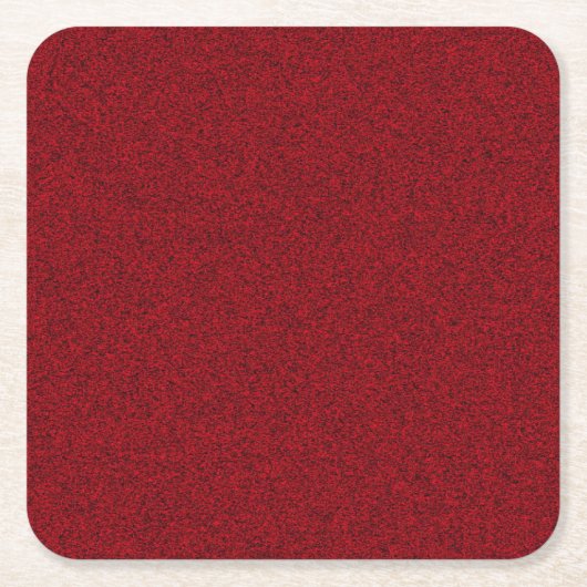 Benutzerdefinierte Klassik der roten Farbe Rechteckiger Pappuntersetzer (Vorderseite)