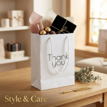 Benutzerdefinierte kleine Dankeschön-Geschenktüte