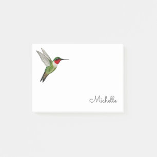 Benutzerdefinierte Kolibri-Notizen Post-it Klebezettel