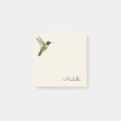 Benutzerdefinierte Kolibri-Post-it-Notes Post-it Klebezettel (Vorderseite)