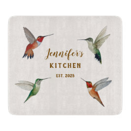Benutzerdefinierte Kolibris Schneidebrett