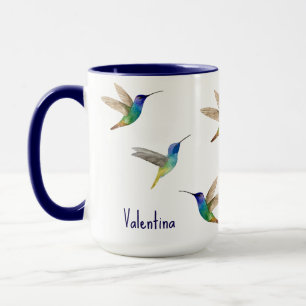 Benutzerdefinierte Kolibris Tasse