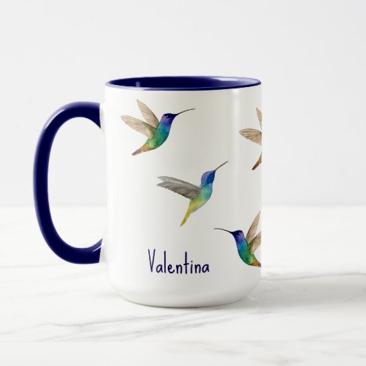 Benutzerdefinierte Kolibris Tasse (Links)