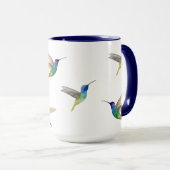 Benutzerdefinierte Kolibris Tasse (VorderseiteRechts)