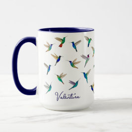 Benutzerdefinierte Kolibris Tasse