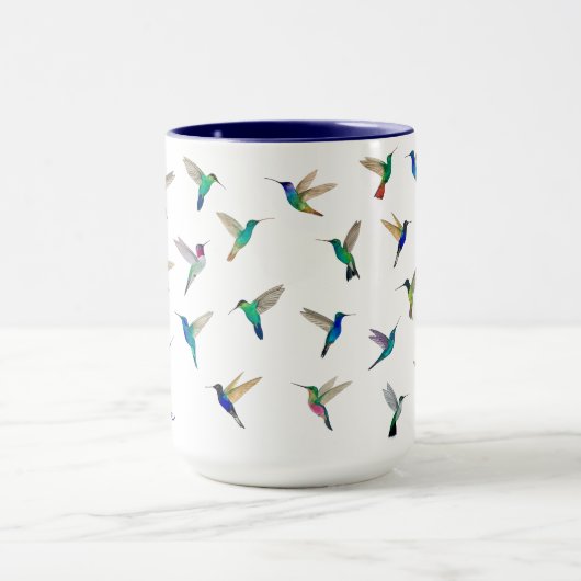 Benutzerdefinierte Kolibris Tasse (Zentrum)