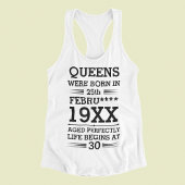 Benutzerdefinierte Königinnen waren im Datumsmonat Tank Top