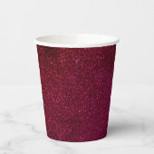 Benutzerdefinierte kosmische Burgundy Paper Cups - Pappbecher (Links)