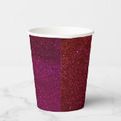 Benutzerdefinierte kosmische Burgundy Paper Cups - Pappbecher (Rechts)