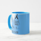 Benutzerdefinierte Krankenversicherung Danke, den Tasse (Vorderseite Links)