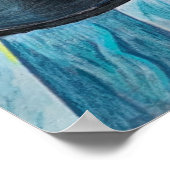 Benutzerdefinierte Kunst mit Djembes Poster (Ecke)