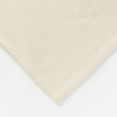 Benutzerdefinierte Lake House-Koordinaten Fleecedecke (Ecke)