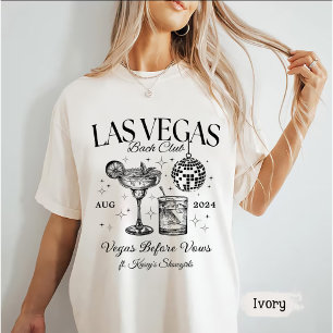 Benutzerdefinierte Las Vegas Junggesellinnenparty  T-Shirt