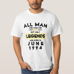 Benutzerdefinierte Legenden werden in Monat Jahr g T-Shirt